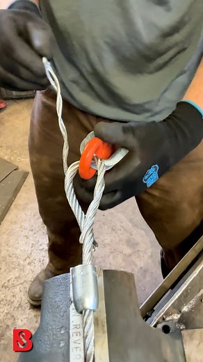 Any time you splice a hook into an eye, it's ideal to use a thimble. This helps maintain proper D/d ratio and reduces wear and tear on the wires, making your assembly last longer. In this video, we're making a winch line order (NOT intended for lifting), but it's essentially the same mechanical eye with swage sleeve (Molly Hogan, Flemished) that we use for our open eye wire rope slings. This time, we opted to show the full process without cutting around the little mistakes and fiddly elements th