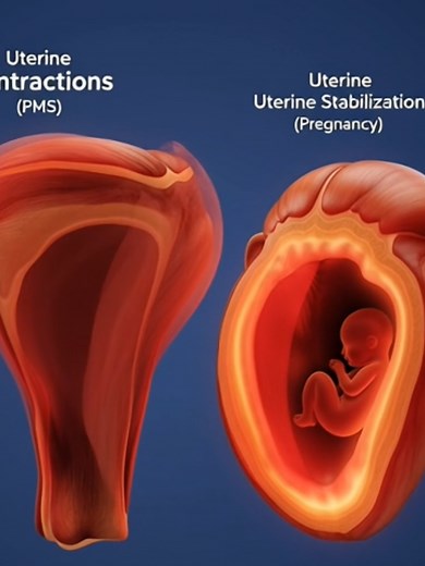 3D Animation of Uterine Contractions vs Stabilization