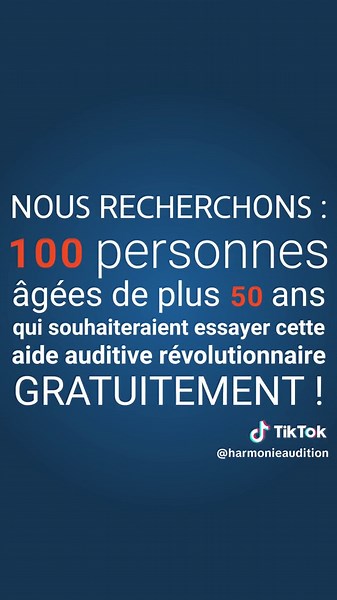Bénéficiez d'appareils auditifs invisibles et gratuits grâce au 100% santé ! 🦻🏼