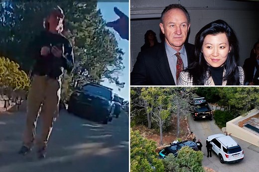 New body camera footage reveals scene outside Gene Hackman’s home after he was found dead