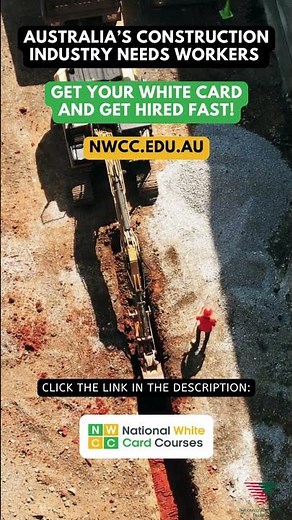Australia’s Construction Industry Needs Workers – Get Your White Card & Start Working Fast