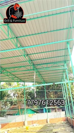 godown shed construction cost. shed house design ideas india. #viral #reels #roof #trending #YouTube