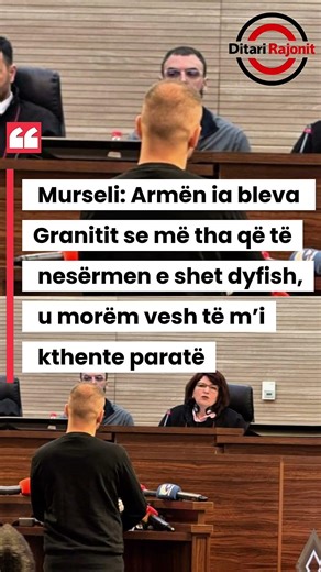 Murseli: Armën ia bleva Granitit se më tha që të nesërmen e shet dyfish, u morëm vesh të m’i kthente