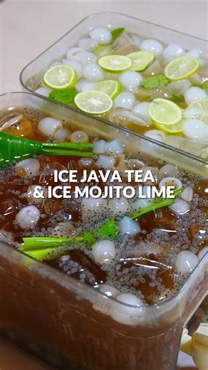 Resep Minuman Buka Puasa: Ice Mojito Lime & Ice Java Tea
