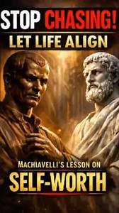 Stop Chasing! Machiavelli’s Secret to Self-Worth That Will Shock You