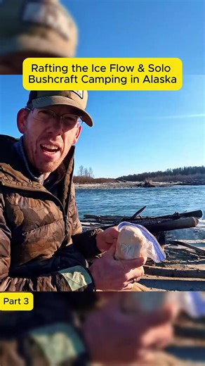 Rafting the Ice Flow: Solo Bushcraft Camping in Alaska