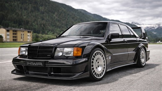 Restored 190E EVO II with twin turbo