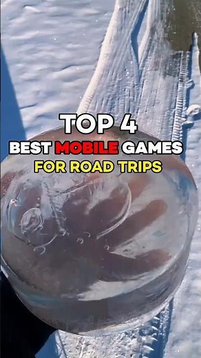 Top 4 Best Mobile Games For Road Trips 🛣
