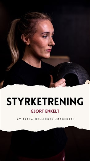Vi feirer lansering med 20% rabatt på «Styrketrening gjort enkelt» 😍🥁 Denne e-boken gir deg et opplegg som faktisk passer inn i en vanlig hverdag, uten stress og uten kompliserte programmer. Tre fullkroppsøkter i uka, klare øvelser, tydelige repetisjoner og progresjon du merker 🏋🏽‍♀️ Du får: • Treningsplan for senter, hjemme og med enkelt utstyr (du velger hvilket du vil følge/kombinerr) • 3 fullkroppsøkter per uke med byttelister til hver økt • Forklaringer og bilder på alle øvelsene • Grun