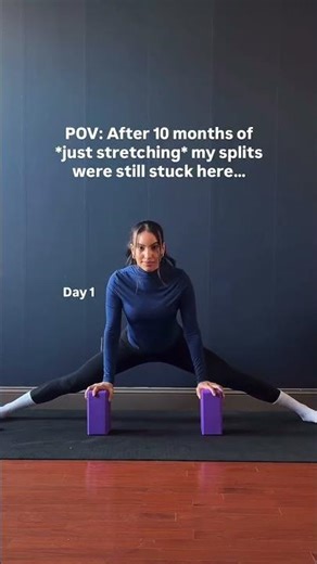 IT’S NOT LUCK…IT’S SCIENCE 🧬👇🏽 Everyone thinks that stretching more = more flexibility = splits