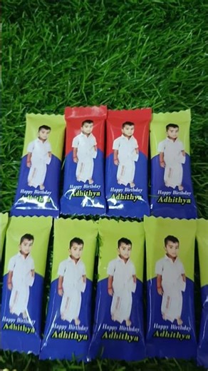 Customised Photo Printed Chocolate Wrapper 🍫