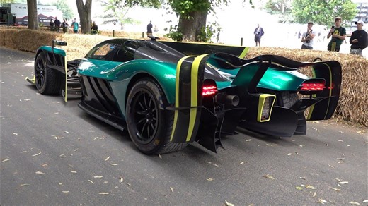 Aston Martin Valkyrie AMR Pro sounds like formula car
