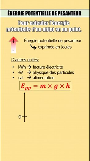 L'énergie potentielle de pesanteur et ses applications pratiques