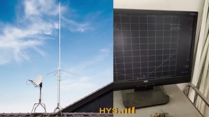 HYS Pre-Tuned 462MHz-467MHz UHF Amateur Base Antenna, GMRS Base Station Antenna, Outdoor 7.5ft (86.6inchs) Long-Range 8.5dBi, Pole Mast Mount (SO239-UHF Female)