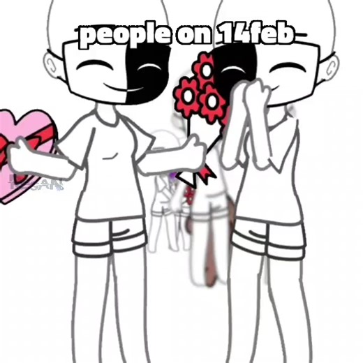 #regaaan || me on February 14🫨 - -cr: dordoridori -with: @evanly.dgaf - #gacha #edit #alightmotion #4u