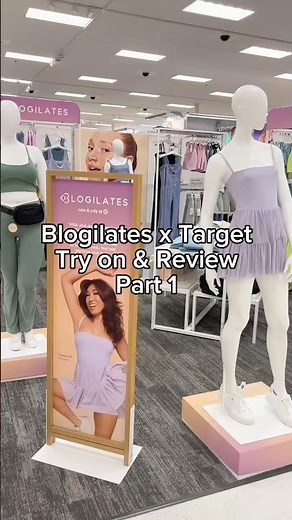 Blogilates x Target - Review & Try on!! (part 1)