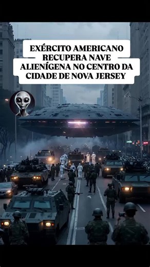 EXÉRCITO AMERICANO RECUPERA NAVE ALIENÍGENA NO CENTRO DA CIDADE DE NOVA JERSEY #ovni #alienigena #conspiração #nasa #uap #misterio #ufo #3iatlas #ia