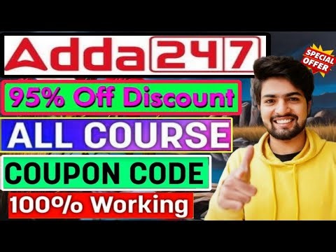 Adda247 Coupon Code Today | Adda247 Discount Coupon Code | Adda247 Coupon Code For Banking #adda247