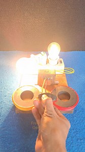 coils of copper wire wound around of near large ring magnets or magnet assemblies | Free Energy Generator