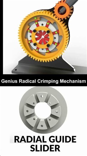 Genius Radical Crimping Mechanism Explained #shorts