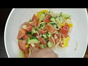 Breaded Cod with Quick Mediterranean Salad - Fat Loss Fundamentals Recipe