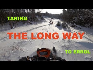 Taking the Long Way to Errol | Snowmobiling New Hampshire