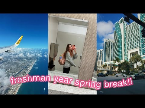 Freshman spring break vlog!! Fort laudyyy ✨ | part 1 | Gabby’s Gallery