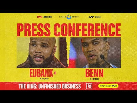 Chris Eubank Jr vs Conor Benn 2: *LIVE* Press Conference | Matchroom Boxing