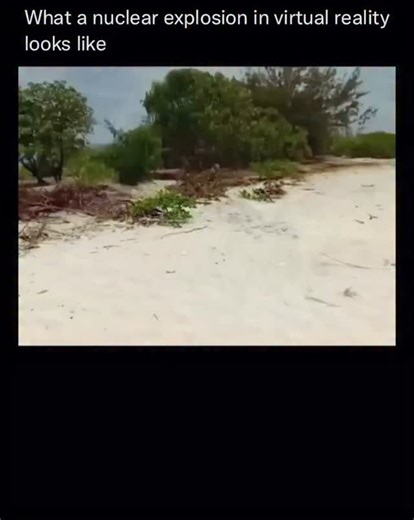 Eventus on Instagram: "A nuclear explosion in virtual reality offers a powerful and immersive experience, capturing the blinding flash, intense heat, and the iconic mushroom cloud of a detonation. In an instant, the fireball expands, followed by a thunderous shockwave that rips across the landscape. Buildings collapse, debris is flung through the air, and the sky distorts with waves of heat and ash."