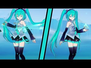 Hatsune Miku Outfit for Faruzan [GENSHIN IMPACT]