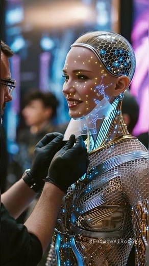 Scientist Reveals Hidden Tech Inside Robot Girl’s Face 🤯🔧 #FutureAiRobots