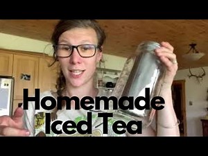 Homemade Iced Tea