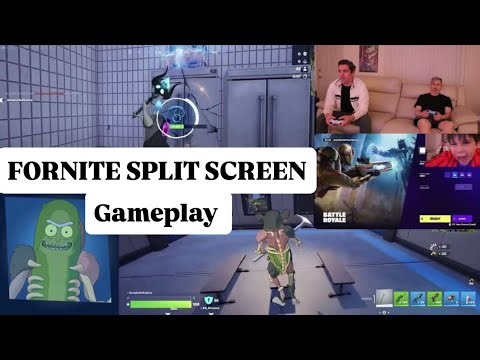 FORTNITE SPLIT SCREEN: GAMEPLAY 2026