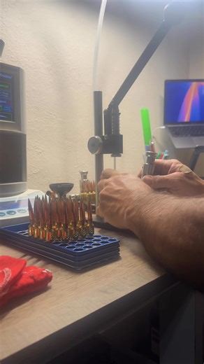 Loading the rest of my Hornady 138gr A-Tips in Alpha Munitions 25 GT brass and Hodgdon Powder Varget on this New Year’s Day! | Grant Watson
