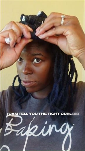 Heatless Loc Curls #loctutorial #curlylocs #locstyles