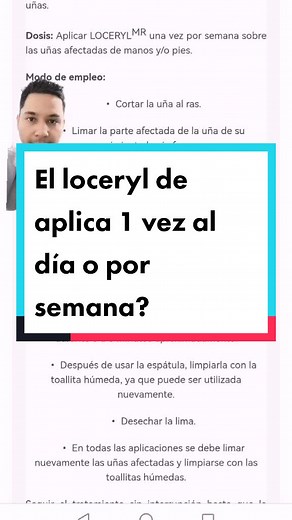 Cómo usar Loceryl para el tratamiento de onicomicosis
