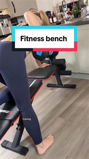 Multifunctional fitness bench is a great addition to any home workouts 💪#TikTokMadeMeBuylt ##Endofyeardeals#homegymequipment #homeworkout