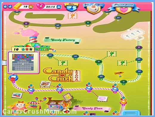 Tips and Walkthrough: Candy Crush Level 10