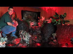 HOW TO: Stacked slate sphere fountain