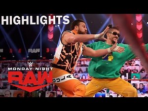 Bad Bunny Defends Title & Lashley Destroys The Miz [RECAP] | WWE Raw Highlights 2/22/21 | WWE on USA