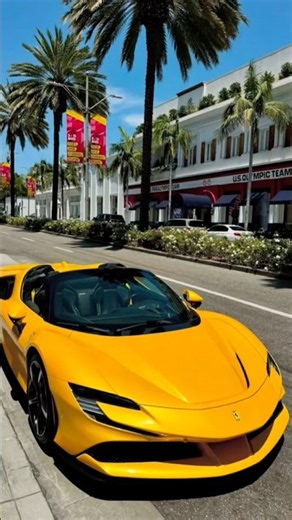 Rodeo Drive Beverly Hills 🇺🇸 | Luxury Cars, Views & More Than Shopping #shorts