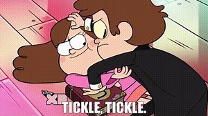 Tickle, tickle.