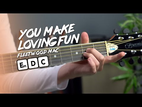 Fleetwood Mac - You Make Lovin' Fun guitar tutorial (beginner + as the record)