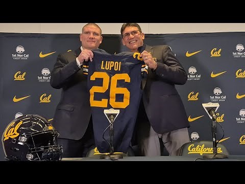 Bear Insider Video: New Cal HC Tosh Lupoi & GM Ron Rivera