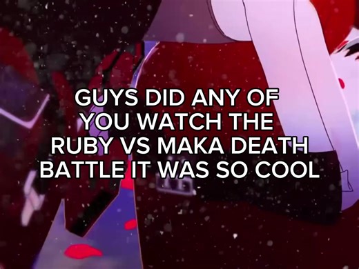 ‼️‼️‼️⚠️⚠️⚠️⚠️⚠️SPOILERS FOR THE WINNER. GUYYSS PLEASE WATCH JT IT WAS SO GOOD #rwby #rwbytiktok #rwbytok #rwbyvolume10 #rwbyvolume9 #rwbyrubyrose #rubyrose #deathbattle #souleater ruby didn’t win… BUT THATS OKAYYYY bc it was COOL AS HELL!!!!!!