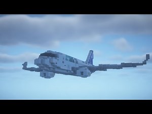 Minecraft: How to build an Aircraft in Minecraft (Airbus A320 neo) Minecraft Aircraft Tutorial