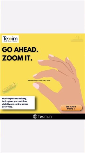Go Ahead. Zoom It | Real-Time Shipment Tracking & Smart Logistics by Texim