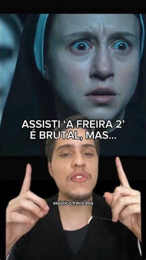 A Freira 2 é BRUTAL! Assisti o filme - Primeira impressão! #AFreira2 #AFreira