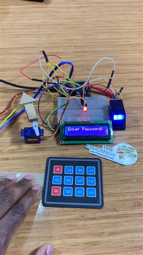 DIY SAFE with Arduino Mega Pro Mini using AS608 Fingerprint Scanner, Keypad and Servo Motor | Upload Ideas with Itamar