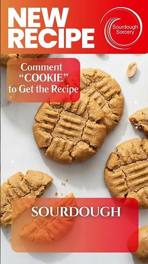 BEST Sourdough Peanut Butter Cookie Recipe | Sourdough Sorcery